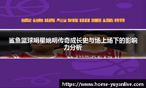 鲨鱼篮球明星姚明传奇成长史与场上场下的影响力分析